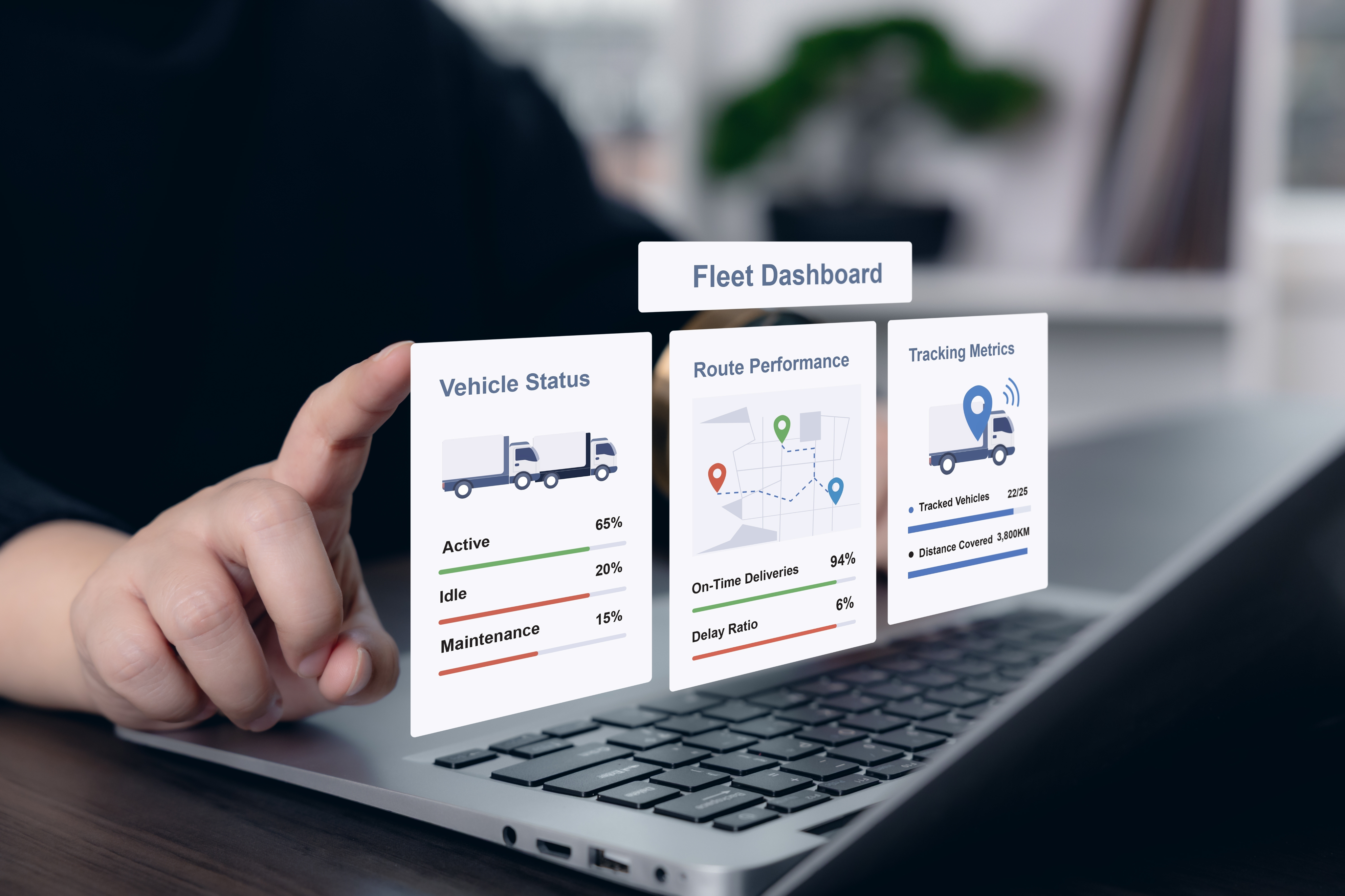 MagnaTrack fleet technology dashboard